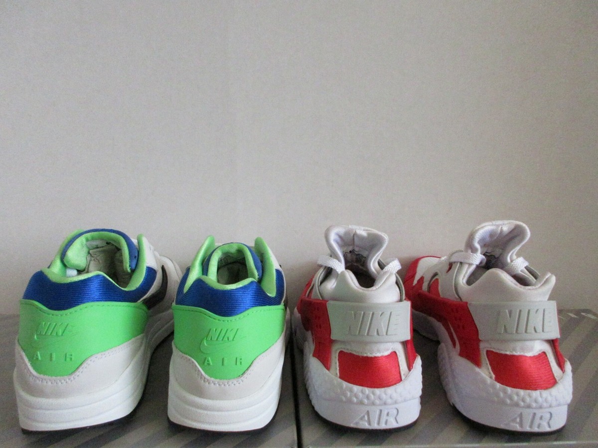 NIKE DNA SERIES '87 X '91 AIR HUARACHE RUN + AIR MAX 1 PACK SZ 6.5