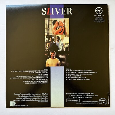 Sliver Soundtrack LP Vinyl Record 1993 Greece UB40 Enigma Massive