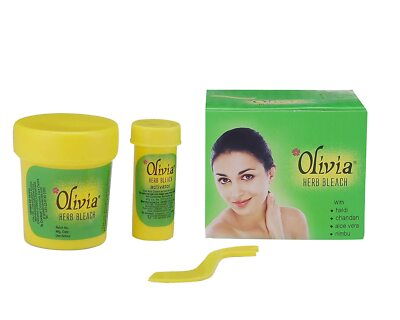 #ad Olivia Herb Bleach For Sensitive Skin 15 gm Free Shipping $7.64