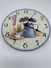 Quality Vintage CLOCK Rosemary CAFE Made in USA