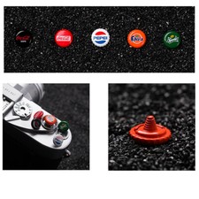 Concave Shutter Release Button Rubber Ring for Fujifilm Leica Nikon Sony