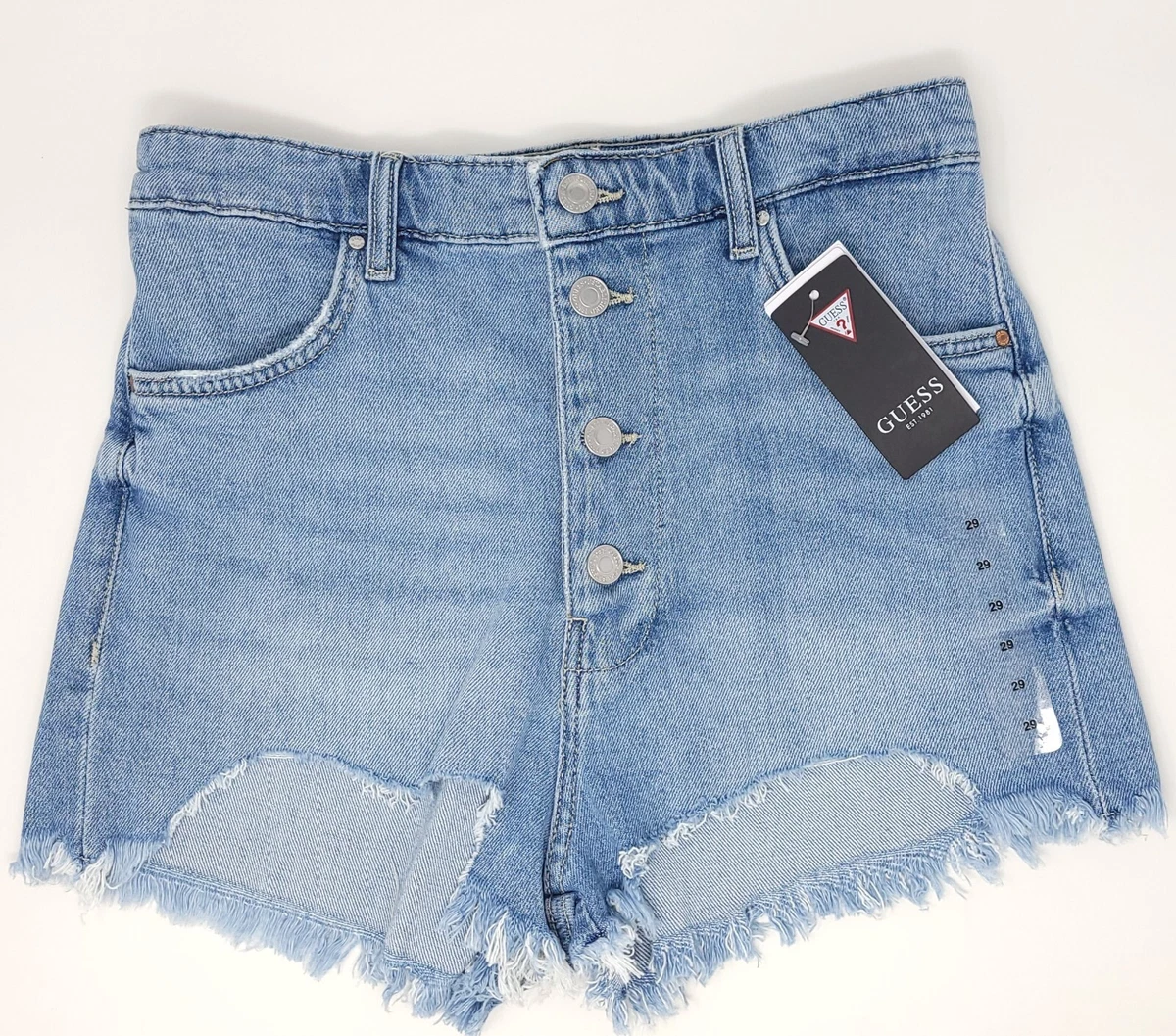 Guess ripped shop shorts