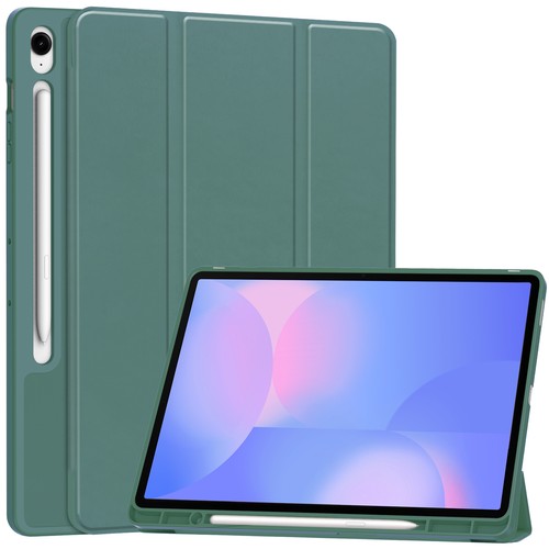 For Samsung Galaxy Tab S8+/S9 FE/S10+ Plus/S10 FE Leather Stand Flip Case Cover - Picture 5 of 79