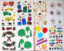 Mrs Grossman Three Sheets Vintage 4x6 Sticker Sheets - Your Choice 4.25 C