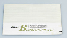 Nikon Bedienungsanleitung Anleitung für Nikon F-601 / F-601 M Blitzfotografie
