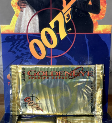 1995 GRAFFITI JAMES BOND: GOLDEN EYE Action Hit Movie   PACK 8 Cards 007 OVP 