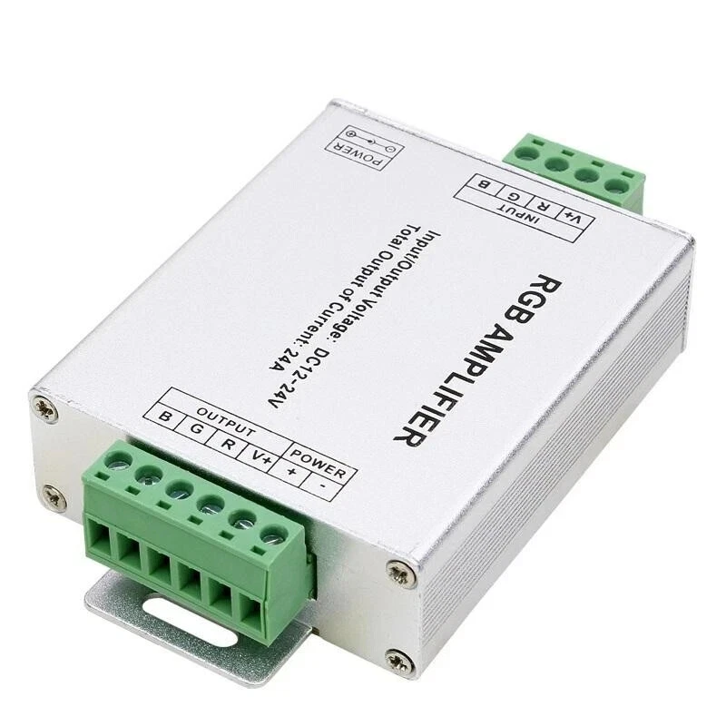 LED RGBW / RGB Amplifier 24A 32A for Led Strip Power Repeater light controller - Image 3 of 4