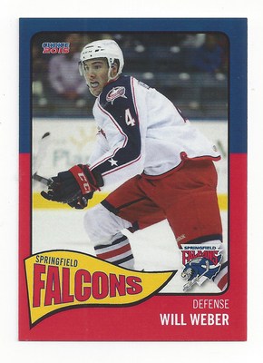 2014-15 Springfield Falcons (AHL) Will Weber 