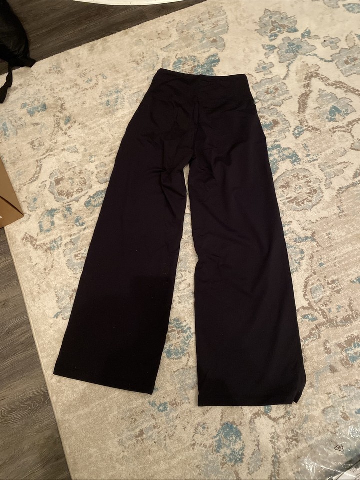 Kira Grace Women’s Size Medium Black High Waisted Wide Leg Pant NEW