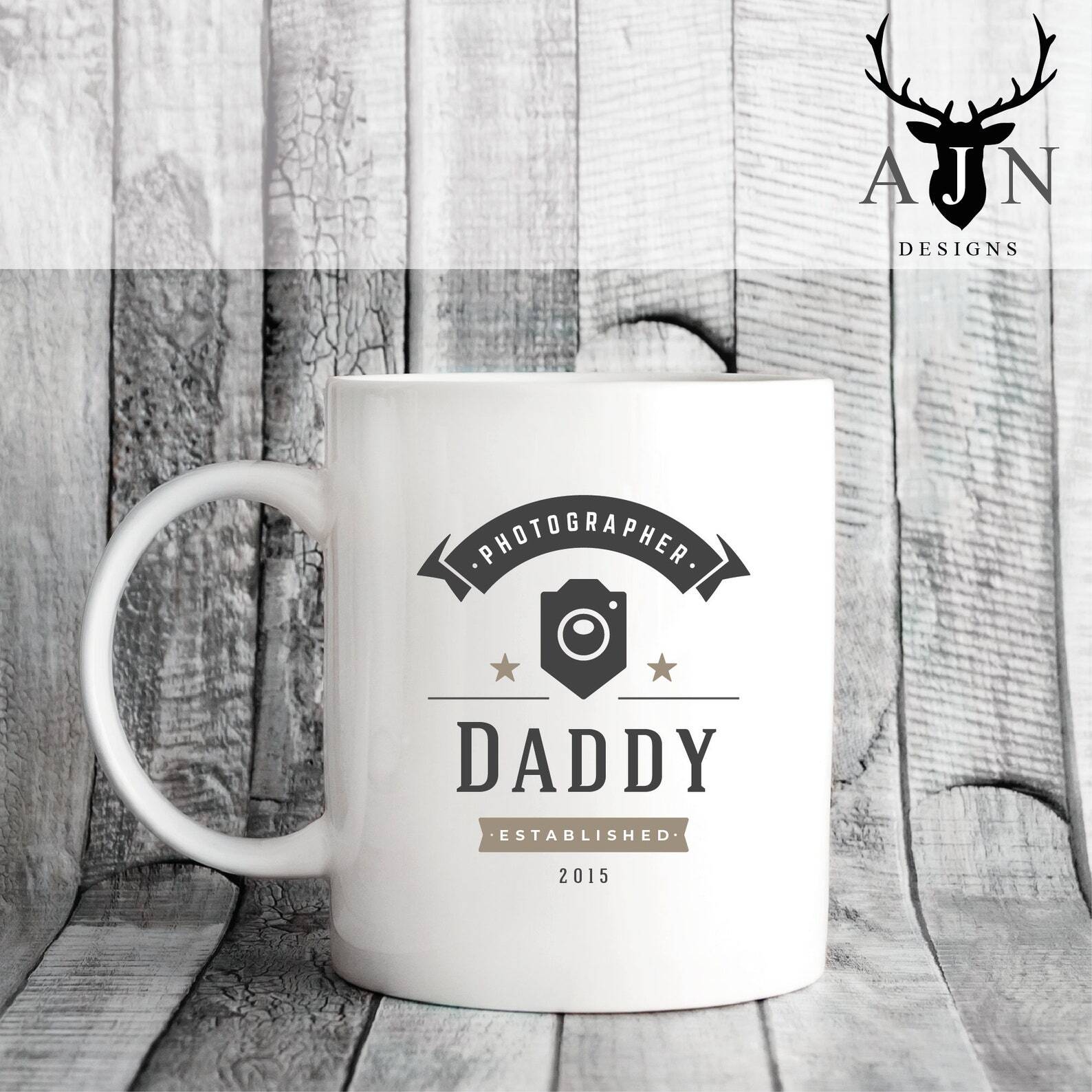 Personalised Fathers Day Mug Gift Minime Mug Set Custom Mug Personalised Gift