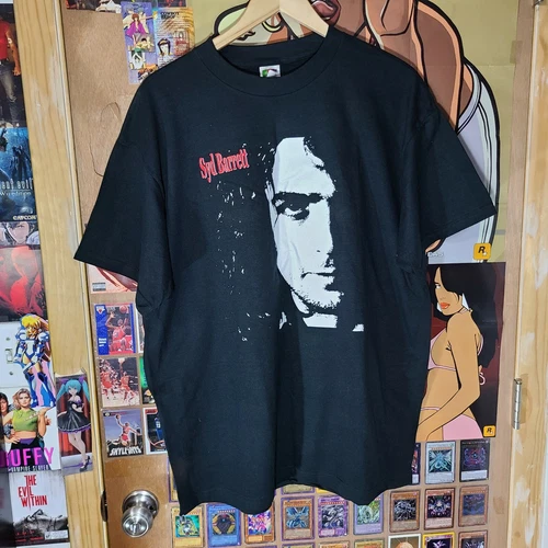 Syd Barrett Pink Floyd Concert Band Tour T-Shirt sz XL 9 1990s vintage concert t-shirt, vintage, size XL, single stitch, B+ condition