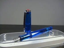 〝SEALED〞RARE TWSBI DIAMOND 540 - SAPPHIRE BLUE FOUNTAIN PEN F/M/B