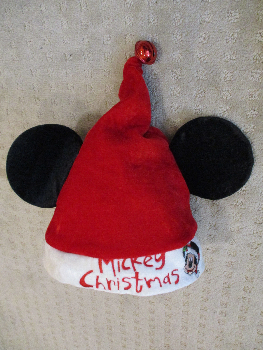 Vintage Dan Dee Disney Mickey Christmas Santa Hat  display picture 2