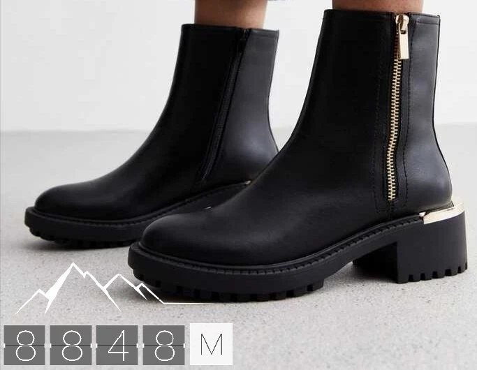 Womens chunky cheap chelsea boots uk