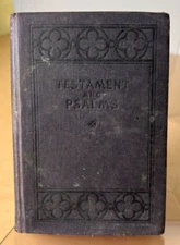 New Testament & Psalms Inscribed Charlie Fox of Kezar Falls Parsonsfield Maine
