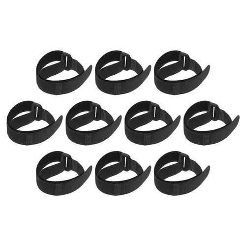 10 Pcs Yoga Mat Straps Work Travel Extension Cord Ties Cable Management Hook - Afbeelding 12 van 12