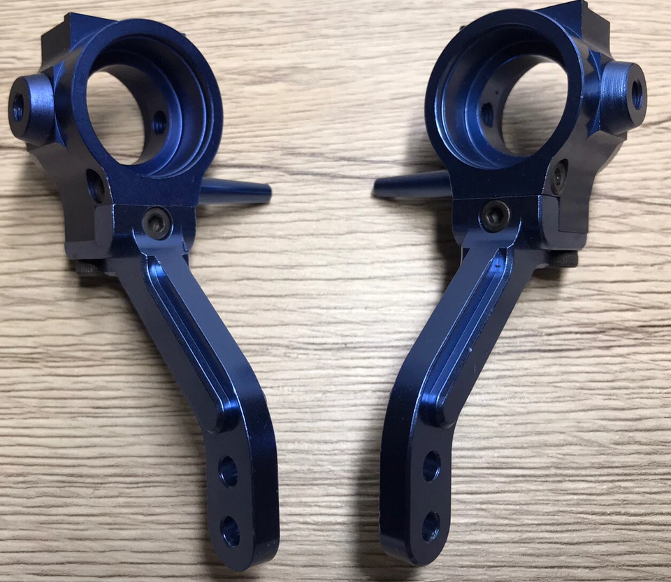 CNC ALLOY STEERING ARM SET For Duratrax Firehammer Smartech Carson FG VRX 1/5 RC - Image 2 of 4