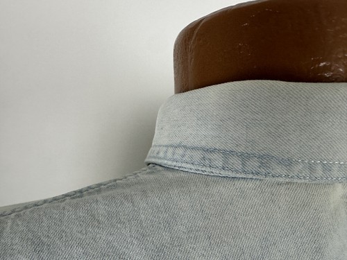 Vintage Houston Livestock Show & Rodeo Jeanshemd Herren XL Oversized Knopfleiste Cowboy - Bild 10 von 23