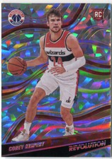2021-22 COREY KISPERT REVOLUTION HOLO GOLD NEW YEAR PARALLEL ROOKIE CARD RC 6/8!