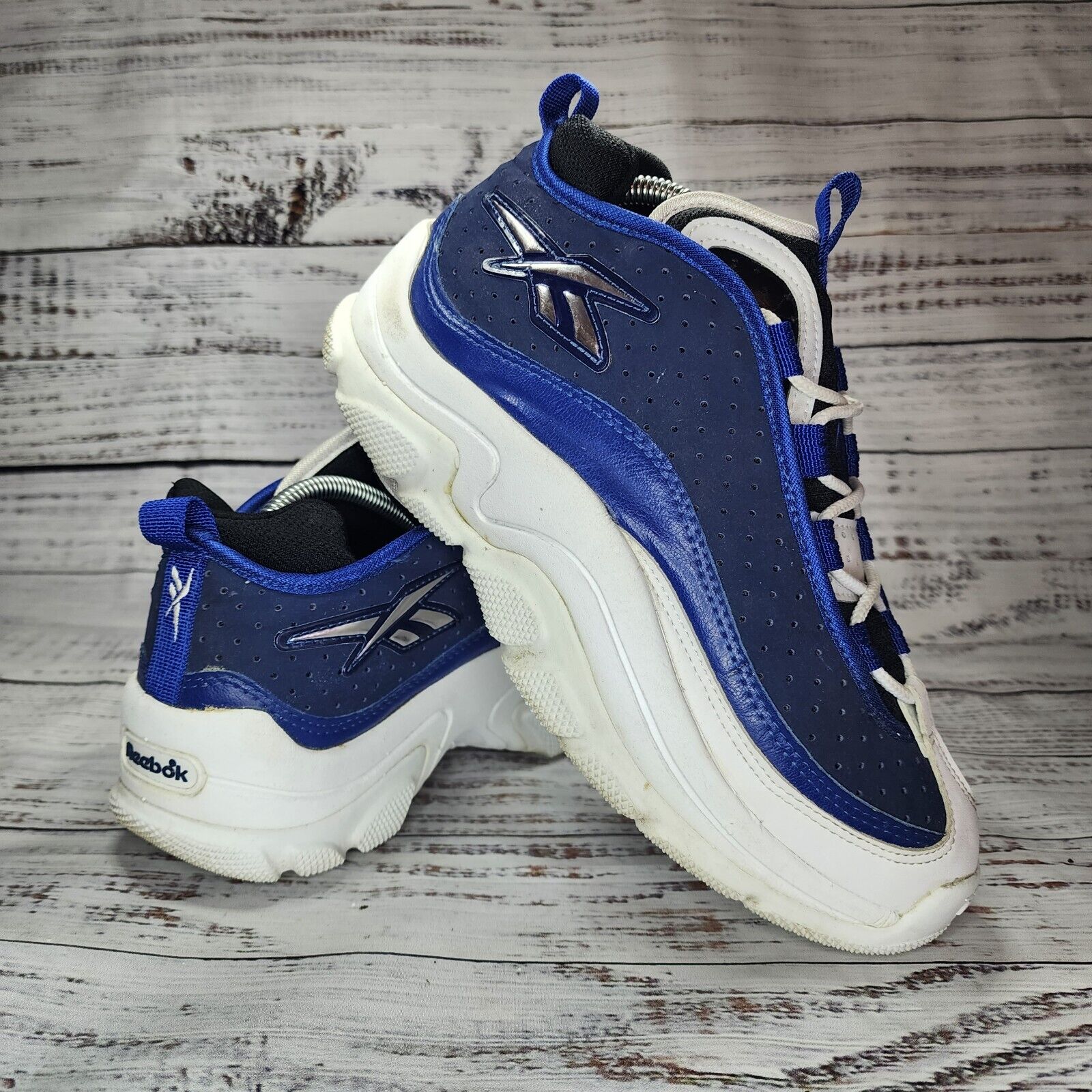 DMX Run 10 Men Size 9 Athletic Sporty Shoe Sneaker Blue White Grippy Sole – ASA College: Florida