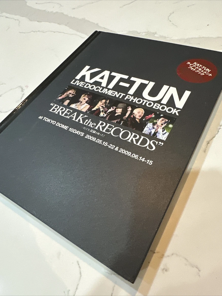 New Kat-Tun Live Document Photo Book