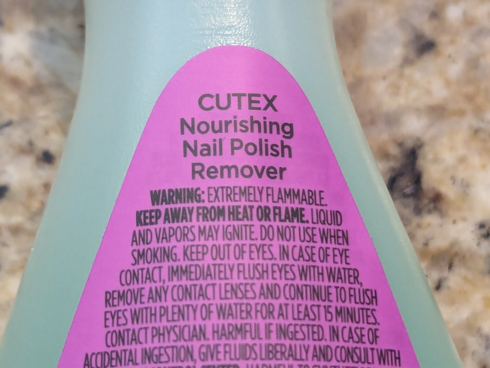 Cutex 4 Pack Nourishing Nail Polish Remover 3.4 fl oz