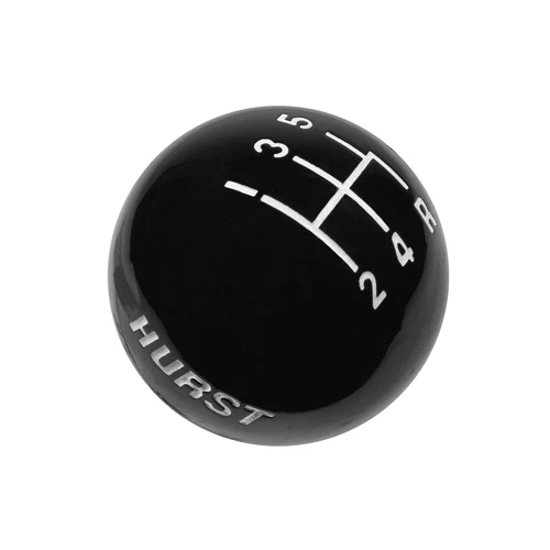 Hurst High Gloss Black High Strength Plastic Shift Knob - 5-Speed Pattern - Picture 1 of 1
