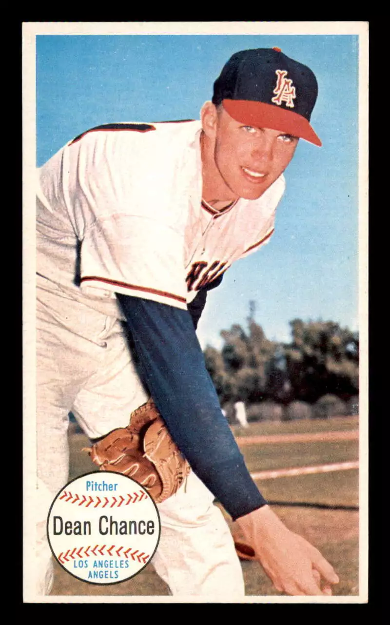 Dean Chance trading card