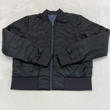 Lululemon Jacket Womens 10 Iron Blue Non-Stop Bomber Reversible Casual W4BNMS