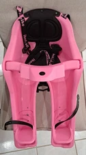 iBERT KAZAMBIKES Child/Toddler Front-Mounted Bicycle Safety Seat- PINK