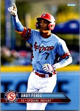 Andy Perez 2025 Choice Spokane Indians #15 Spokane Indians