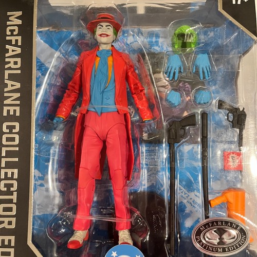 McFarlane DC Multiverse Collector Edition The Joker 1989 Platinum #57 7" NEW - Picture 3 of 9
