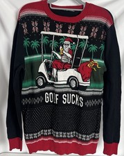 Travis Mathew Sweater Mens Medium Black Golf ...