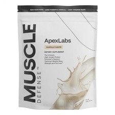 Apex Labs Muscle Defense Vanilla Flavor - 8.57 Oz - Exp 327 - New Packing Apex Labs Muscle Defense Vanilla Flavor - 8.57 Oz - Exp 327 - New Packing