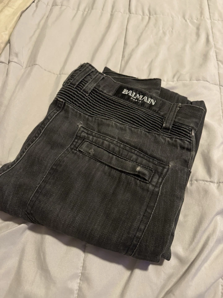 Old Balmain Jeans - Image 2 of 4