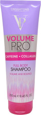 Volume Pro Shampoo 250Ml - Volumising Caffeine & Collagen Shampoo for Fuller Thi 15.56 per litre