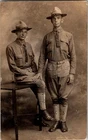 WW1 WWI US Army Military AEF Photo Postcard American Soldier Studio Portrait