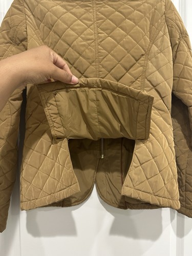 Chaqueta acolchada marrón tostada pequeña MASSIMO DUTTI para mujer - Imagen 21 de 22