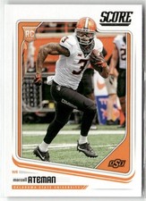 2018 SCORE #387 MARCELL ATEMAN OKLAHOMA STATE COWBOYS RC