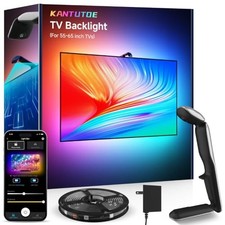 TV LED Backlight Sync to Screen, 13.7ft LED Lights for 45 13.7FT for 45"-65" TV