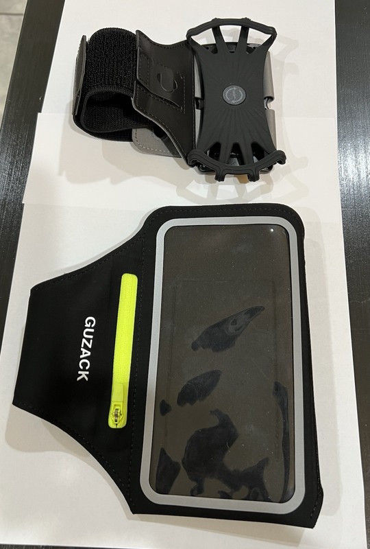 Two Runners Armbands for iPhone. Guzack & VUP Brand. New. Never Used.
