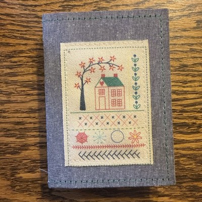 Sampler Book Of Embroidery Stitches by: Amy McClellan 2021 NEW 4'' x 5.5''
