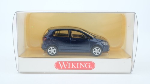 Wiking H0 614028 VW Golf Plus azul oscuro | Condition: Gebraucht