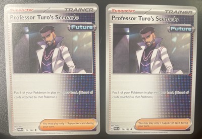2x Professor Turo's Scenario 171/182 Sv04: Paradox Rift Regular