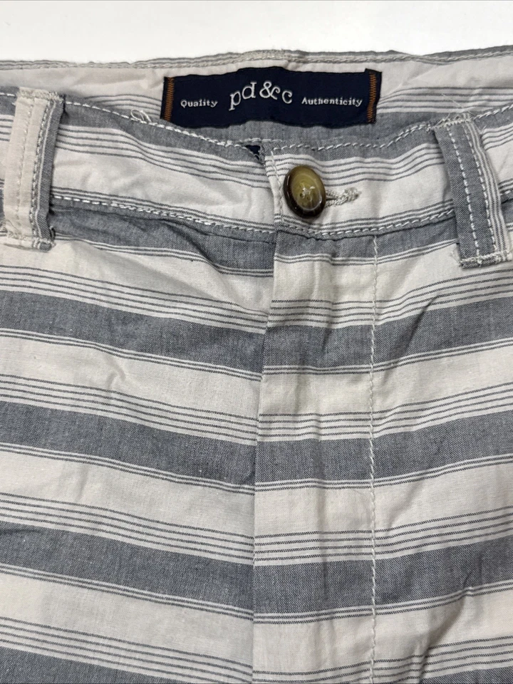 Pantalones cortos PD & C para hombre 36 bolsillo 100 % algodón Foto 2 de 4
