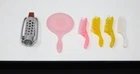 Vintage Barbie Francie Skipper 1960s Hair Brush Roller Curler Mirror Vanity Lot