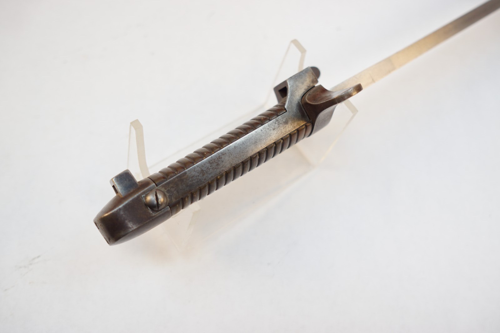 977, Belgium 19th Century Hunting Carbine 680mm Sword Bayonet