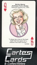 Marilyn Monroe 2006 Hero Decks Hooray for Hollywood Playing Cards #QH