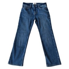 Abercrombie Kids Straight Jeans Girls Size 15/16 Short Medium Wash
