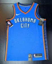 Nike Oklahoma City Thunder Men's NBA Swingman Jersey Blank Size M(44)
